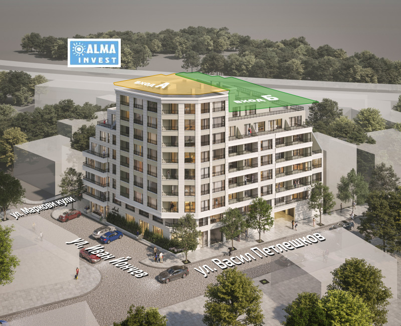 Продаја  1 спаваћа соба Софија , Хаджи Димитар , 70 м2 | 21360322 - слика [8]