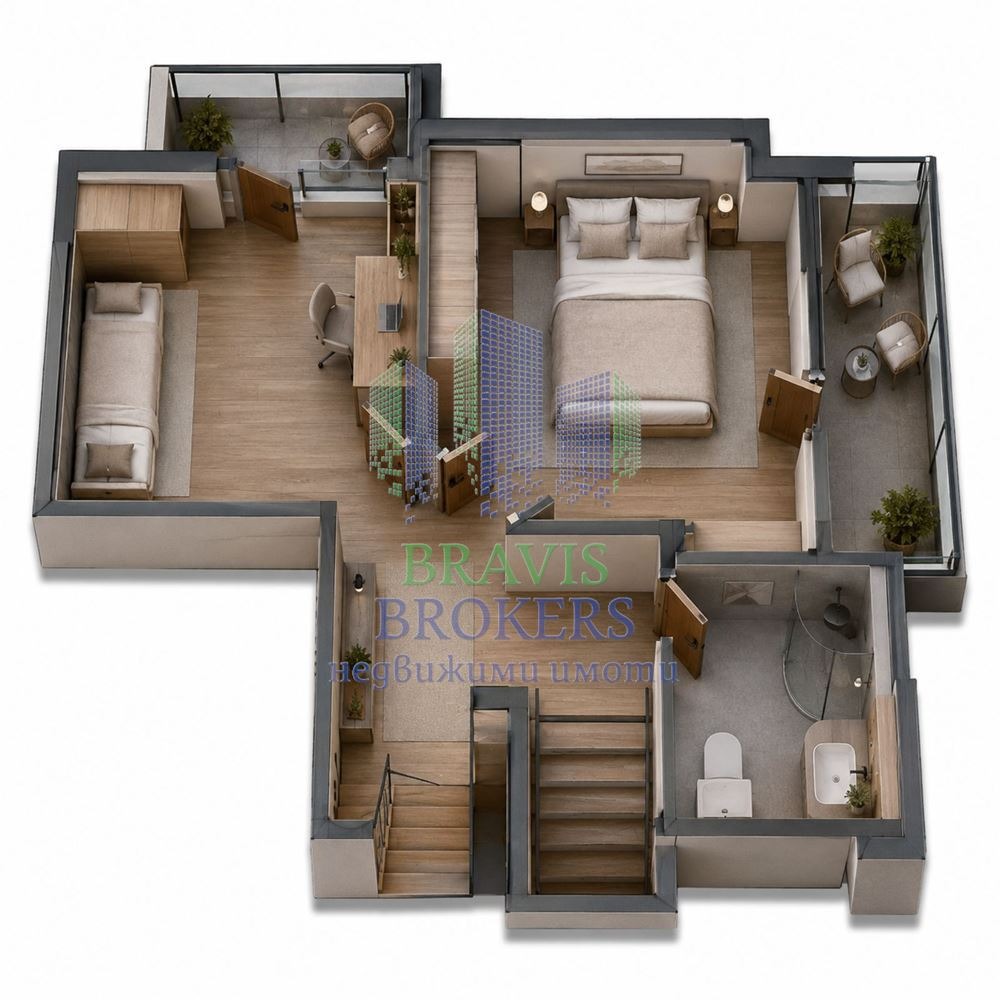 Продава 4-СТАЕН, гр. Варна, Левски 1, снимка 4 - Апартаменти - 54638705