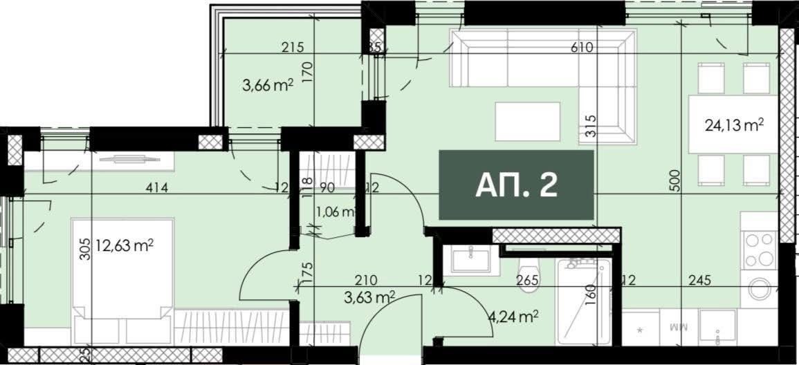 Продава 2-СТАЕН, гр. Пловдив, Отдих и култура, снимка 3 - Апартаменти - 55201001