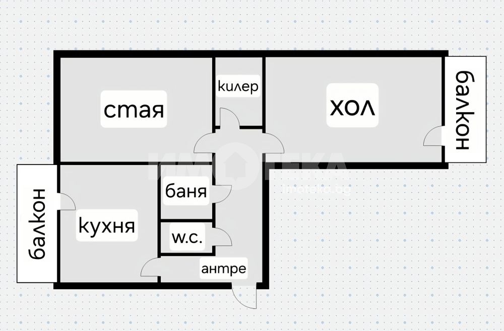 Продава 2-СТАЕН, гр. София, Гоце Делчев, снимка 4 - Апартаменти - 54830394