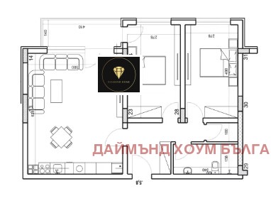 Продава 3-СТАЕН, гр. Пловдив, Младежки Хълм, снимка 2 - Aпартаменти - 48388734