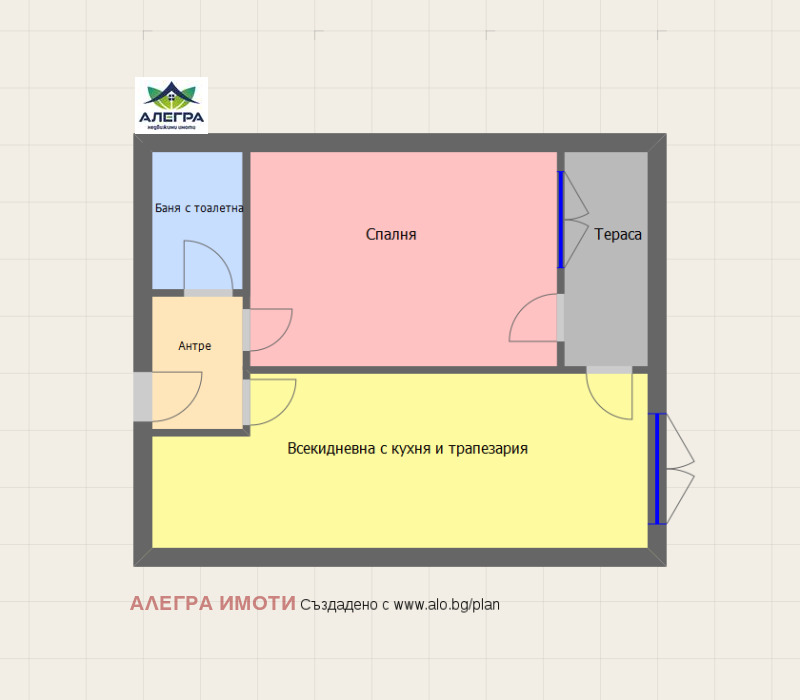 For Sale  1 bedroom Pazardzhik , Promishlena zona , 66 sq.m | 13586378 - image [2]