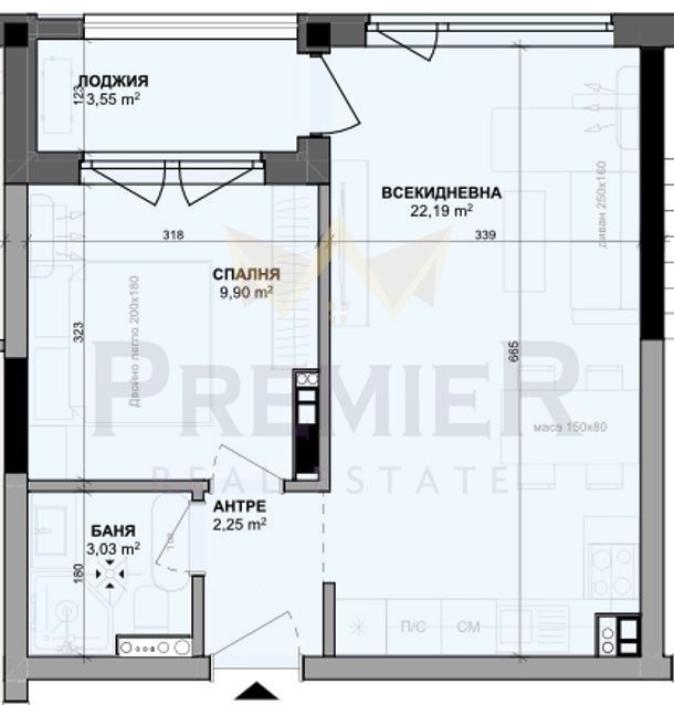Продава 2-СТАЕН, гр. Варна, Изгрев, снимка 5 - Апартаменти - 55800630