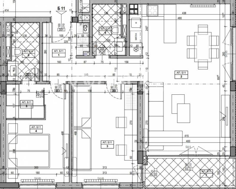 Продава 3-СТАЕН, гр. София, Драгалевци, снимка 3 - Aпартаменти - 46731592