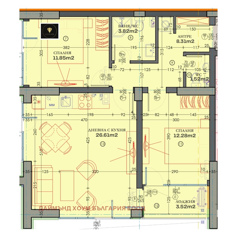 Продава 3-СТАЕН, гр. Пловдив, Тракия, снимка 2 - Aпартаменти - 48065312