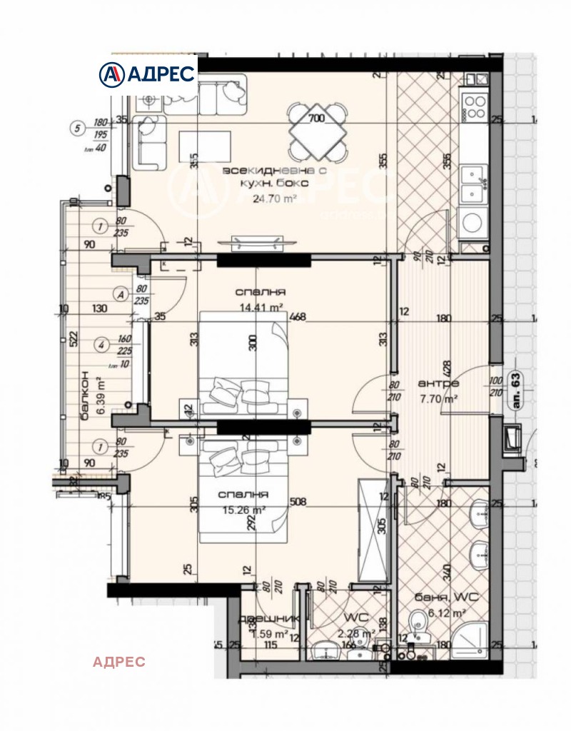 Продава 3-СТАЕН, град Варна, Младост 1 • 178900 € • 68684000 — Holmes.bg