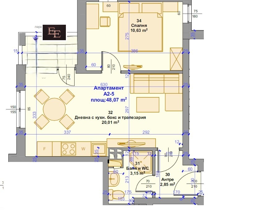 Продава 2-СТАЕН, гр. София, Манастирски ливади, снимка 6 - Апартаменти - 56293791