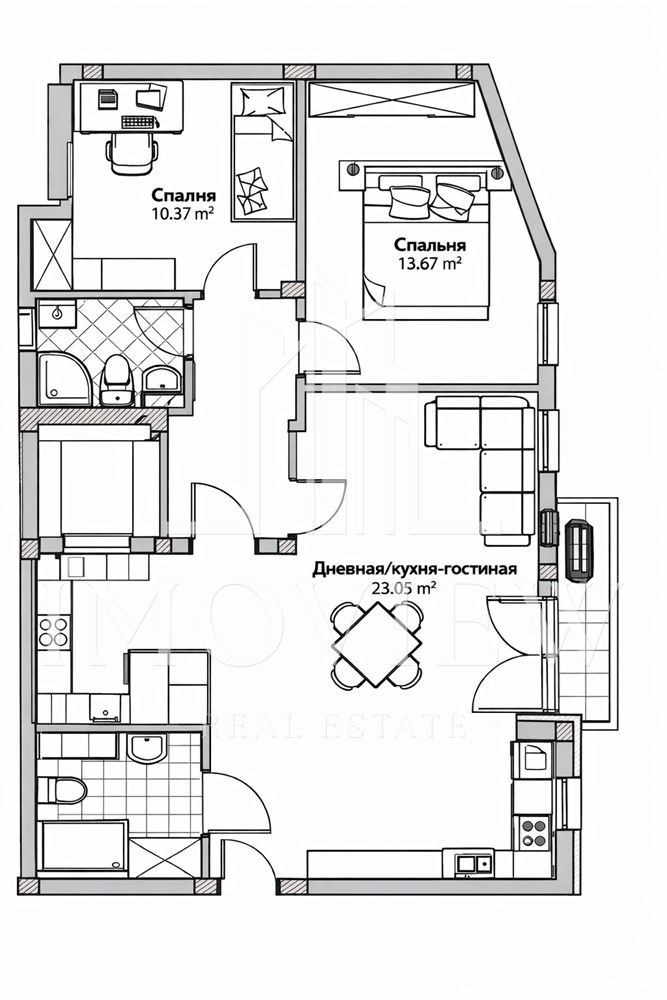 Продава 3-СТАЕН, гр. Варна, Възраждане 3, снимка 2 - Апартаменти - 53780847