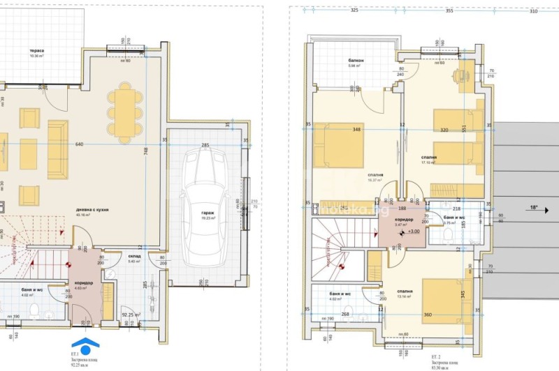Til salgs  Hus region Varna , k.k. Kamsjija , 155 kvm | 88215191 - bilde [6]