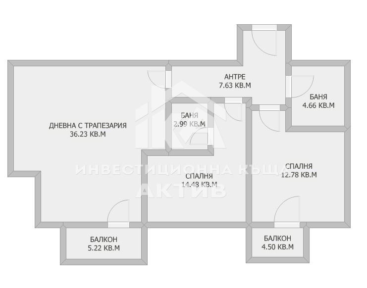 Продава 3-СТАЕН, гр. Пловдив, Гагарин, снимка 6 - Aпартаменти - 49314267