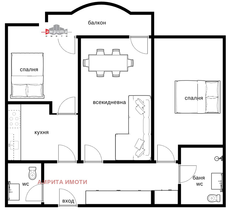 Продава 3-СТАЕН, гр. София, Младост 1, снимка 16 - Апартаменти - 51998069