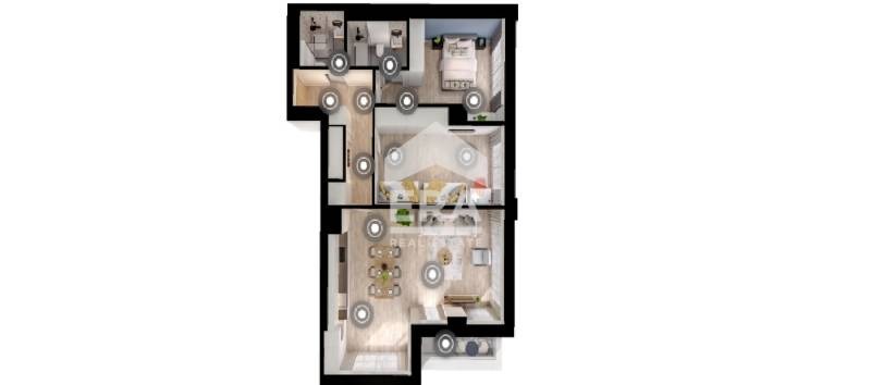 Продава 3-СТАЕН, гр. София, Дружба 1, снимка 4 - Апартаменти - 55314068