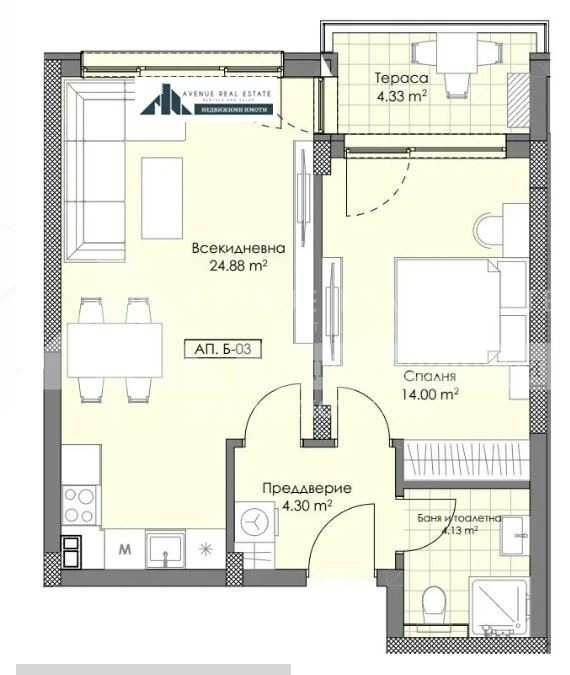 Продается  1 спальня Пловдив , Остромила , 70 кв.м | 58984491 - изображение [2]