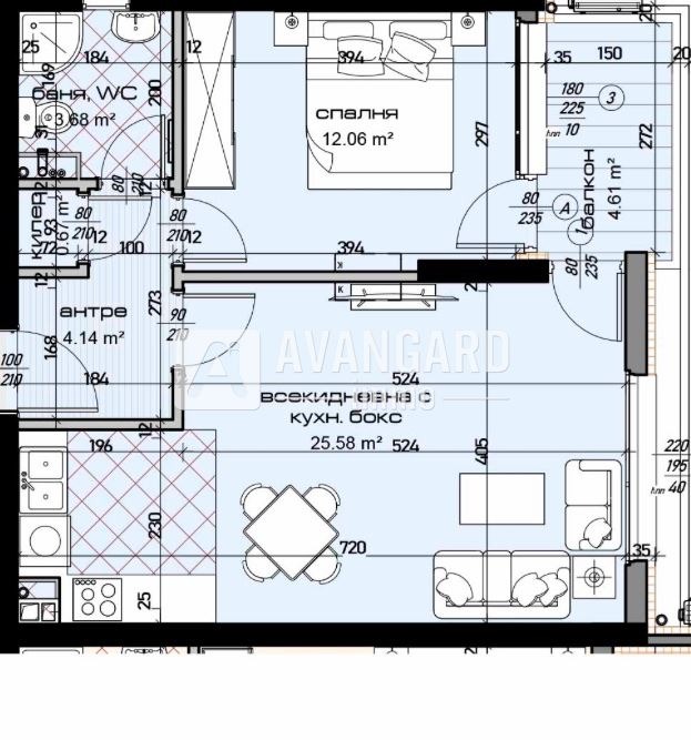 Na sprzedaż  1 sypialnia Warna , Mladost 1 , 72 mkw | 22183060 - obraz [2]