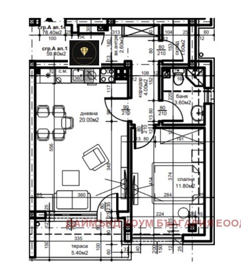 Продается  1 спальня Пловдив , Беломорски , 67 кв.м | 38668630 - изображение [2]