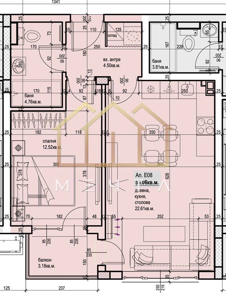 Продава 2-СТАЕН, гр. Пловдив, Остромила, снимка 9 - Апартаменти - 55912328