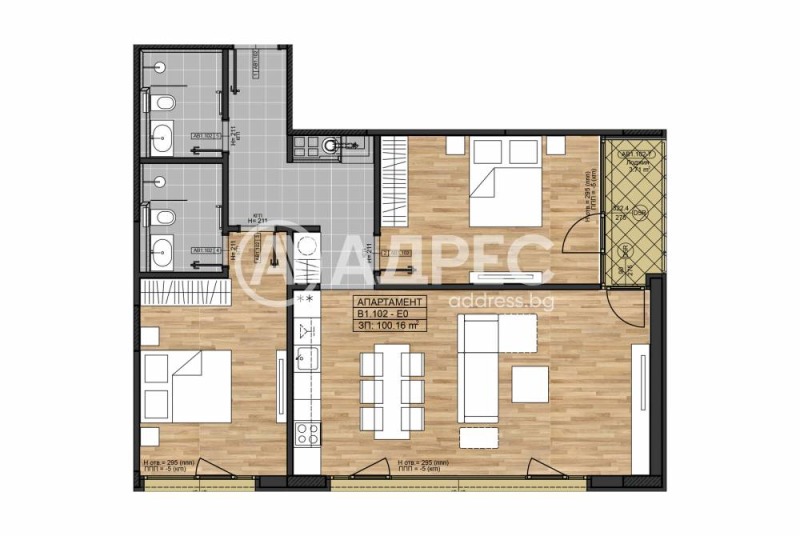 Na prodej  2 ložnice Sofia , Bojana , 124 m2 | 60569338 - obraz [4]