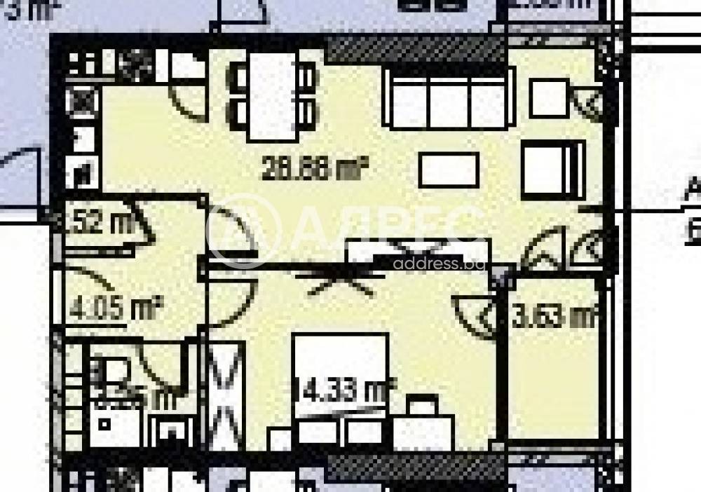 Продава 2-СТАЕН, гр. София, Дружба 1, снимка 4 - Апартаменти - 55923161