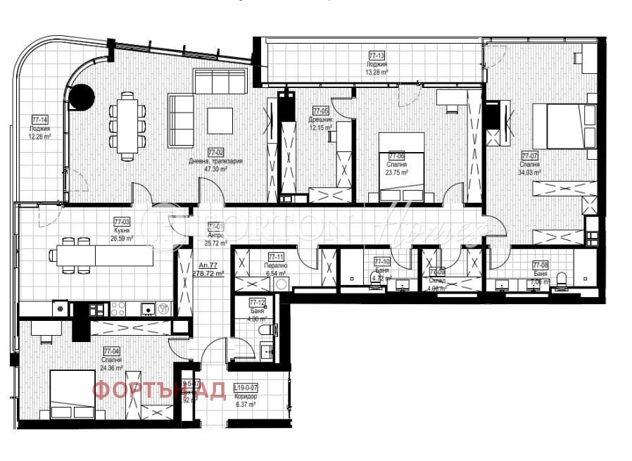 Продава 4-СТАЕН, гр. София, Младост 3, снимка 10 - Апартаменти - 55204184