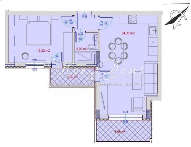 Продава  2-стаен град София , Надежда 3 , 68 кв.м | 40983453 - изображение [3]