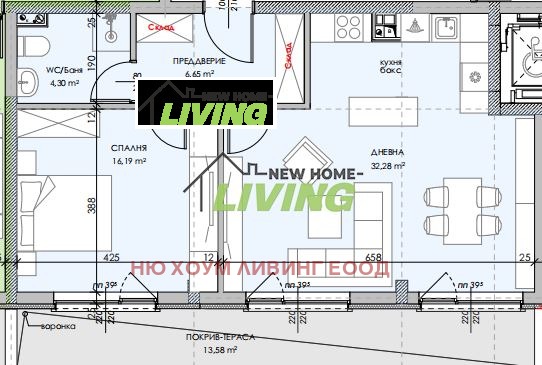 Продава 2-СТАЕН, гр. Пловдив, Беломорски, снимка 1 - Aпартаменти - 49524795