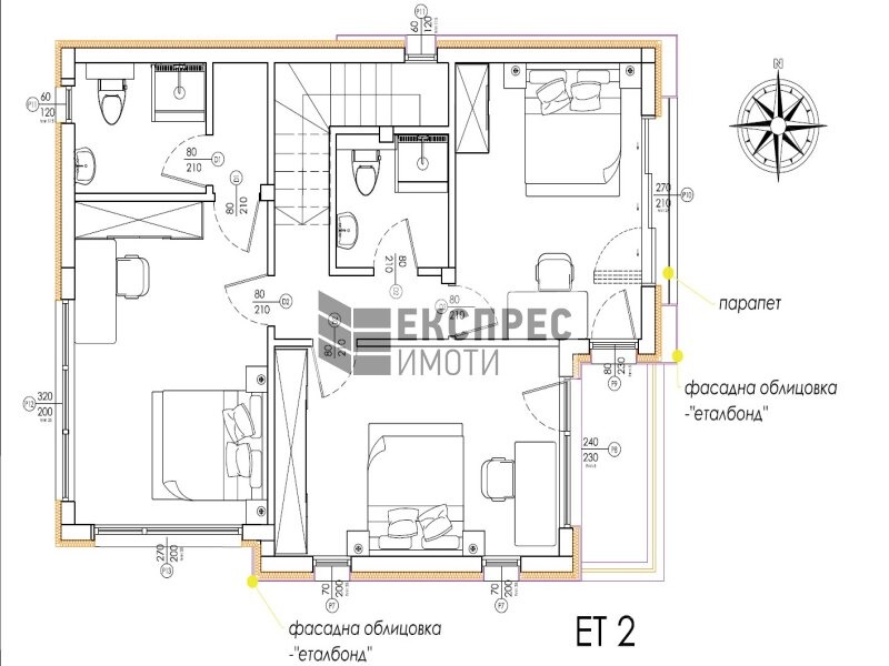 Na sprzedaż  Dom Warna , m-t Pczelina , 240 mkw | 37155069 - obraz [8]