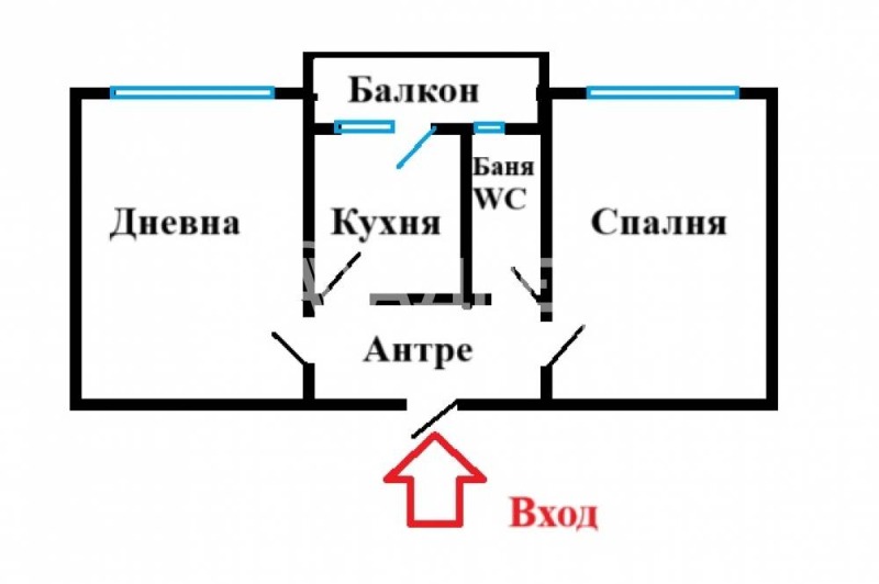 For Sale  1 bedroom Sofia , Krasna polyana 2 , 58 sq.m | 22656367 - image [4]