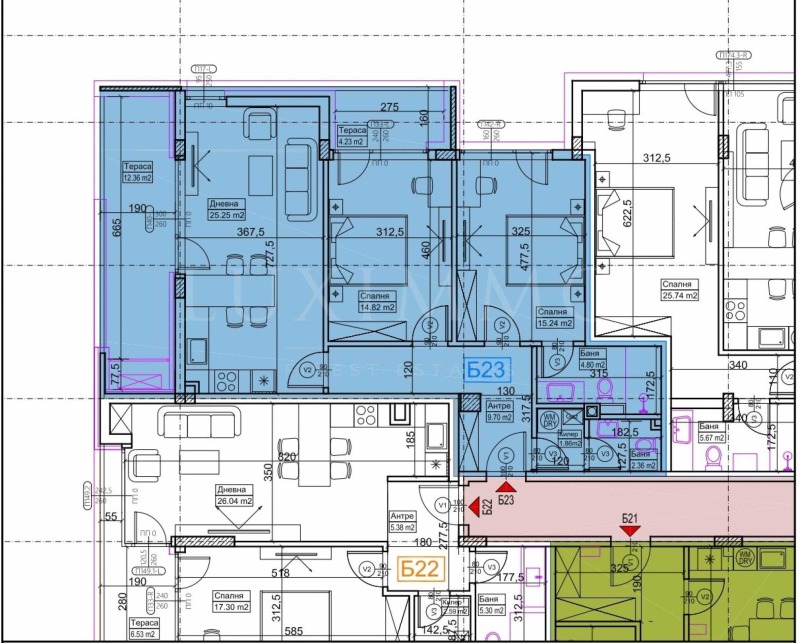 Продава 3-СТАЕН, гр. София, Кръстова вада, снимка 5 - Aпартаменти - 44050137