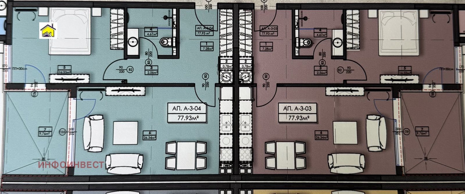 Продава 2-СТАЕН, гр. Велинград, област Пазарджик, снимка 2 - Апартаменти - 50390179
