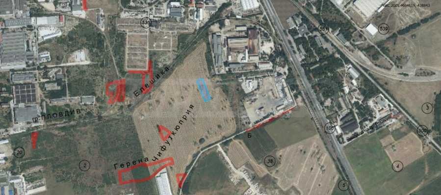 Продава ПАРЦЕЛ, гр. Пловдив, Индустриална зона - Юг