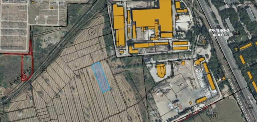 Продава ПАРЦЕЛ, гр. Пловдив, Индустриална зона - Юг, снимка 2 - Парцели - 54972574