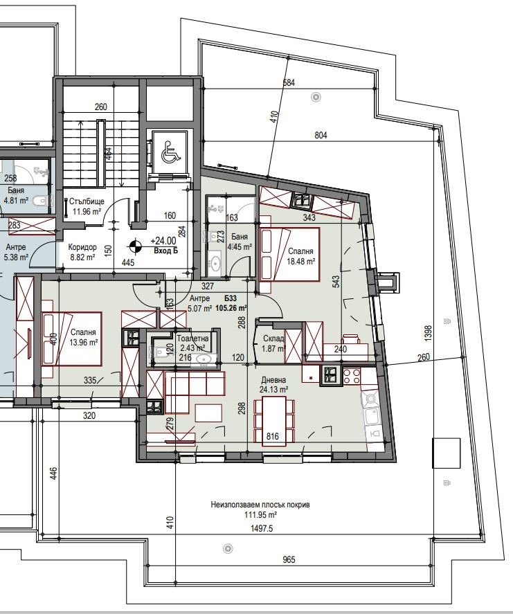 Продава 3-СТАЕН, гр. София, Сухата река, снимка 2 - Aпартаменти - 47350415