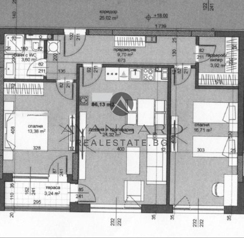 Na prodej  2 ložnice Plovdiv , Trakija , 100 m2 | 30152415 - obraz [17]
