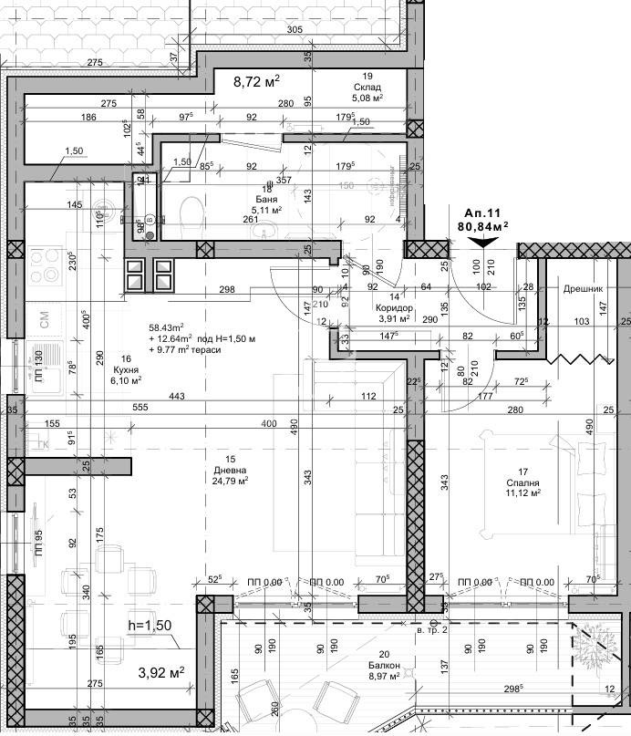 Te koop  2 slaapkamers Sofia , Gorna banja , 116 m² | 57712972 - afbeelding [2]