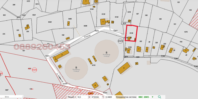 Продава ПАРЦЕЛ, гр. София, Горна баня, снимка 4 - Парцели - 52532695