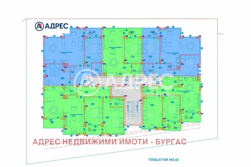 Продава 3-СТАЕН, гр. Бургас, Славейков, снимка 3 - Апартаменти - 54029761