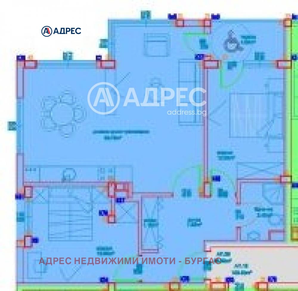 Продава 3-СТАЕН, гр. Бургас, Славейков, снимка 4 - Апартаменти - 54029761