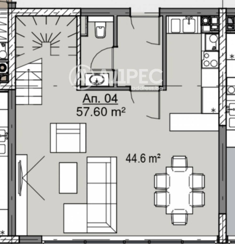 Продава 3-СТАЕН, гр. София, Кръстова вада, снимка 3 - Апартаменти - 52572690