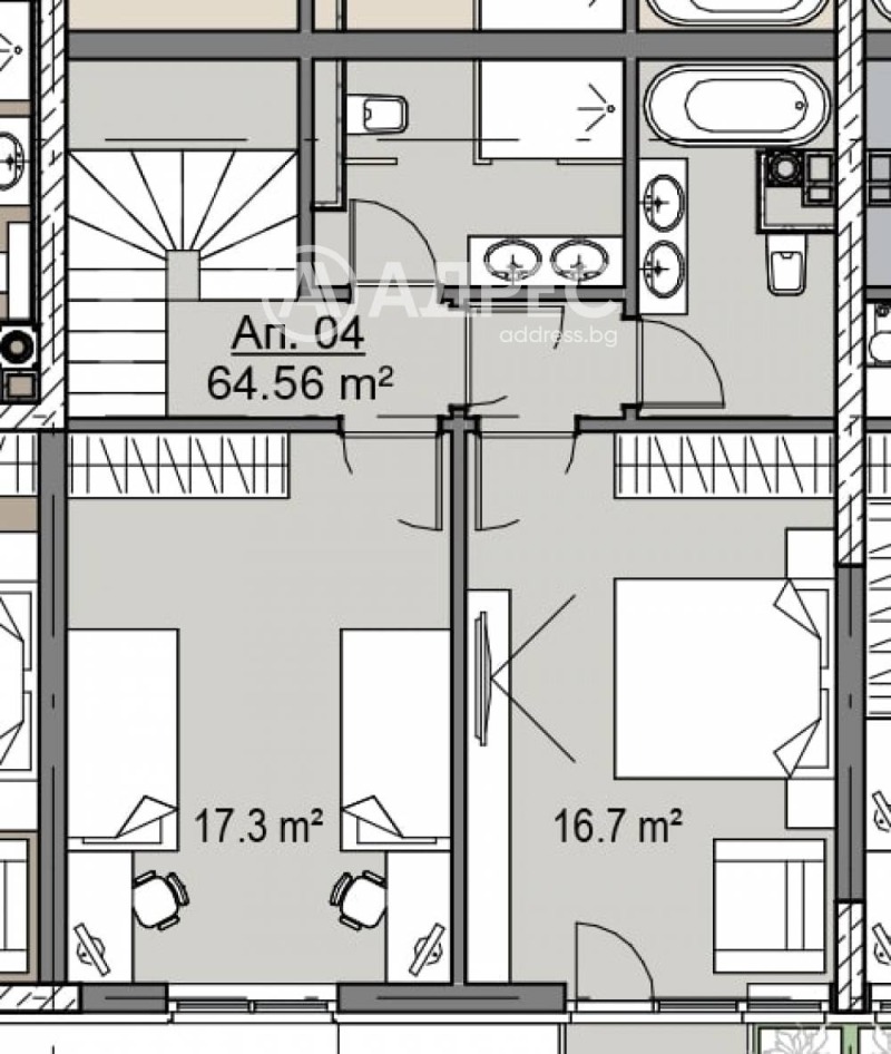 Продава 3-СТАЕН, гр. София, Кръстова вада, снимка 2 - Апартаменти - 52572690