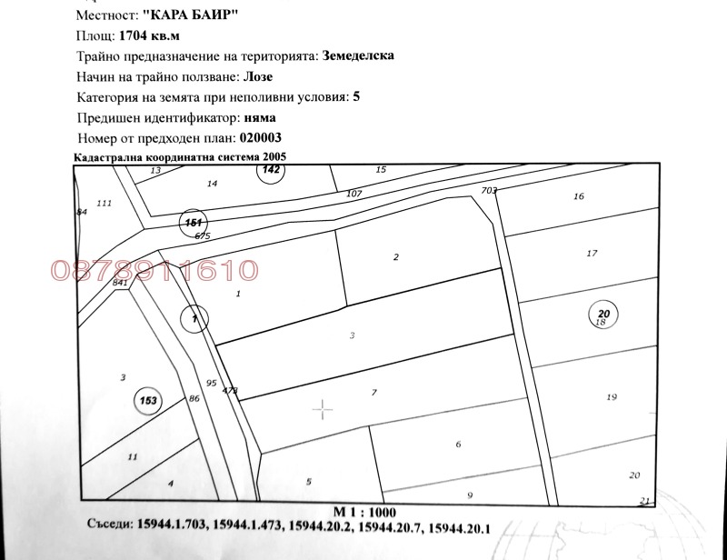 Продава ЗЕМЕДЕЛСКА ЗЕМЯ, гр. Шивачево, област Сливен, снимка 4 - Земеделска земя - 52784988