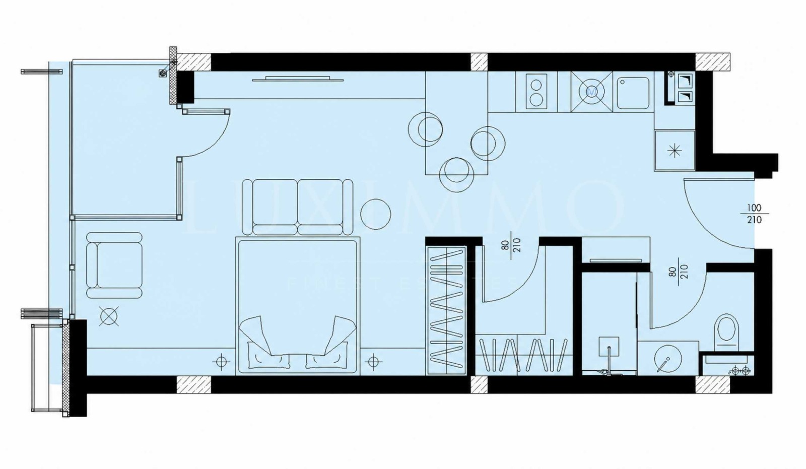 Продава 1-СТАЕН, гр. Созопол, област Бургас, снимка 2 - Апартаменти - 55301809