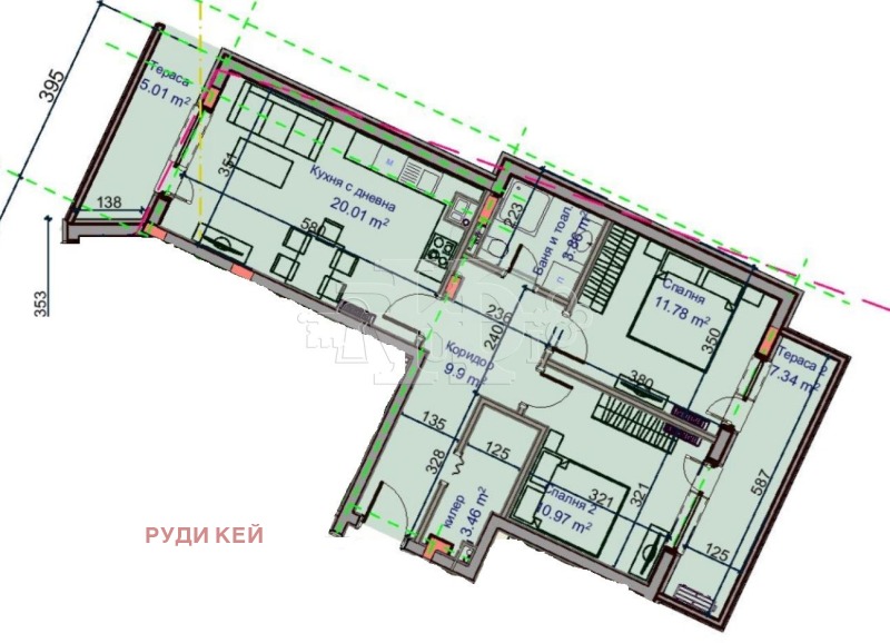 Продава 3-СТАЕН, гр. Варна, Възраждане 1, снимка 2 - Aпартаменти - 48902785