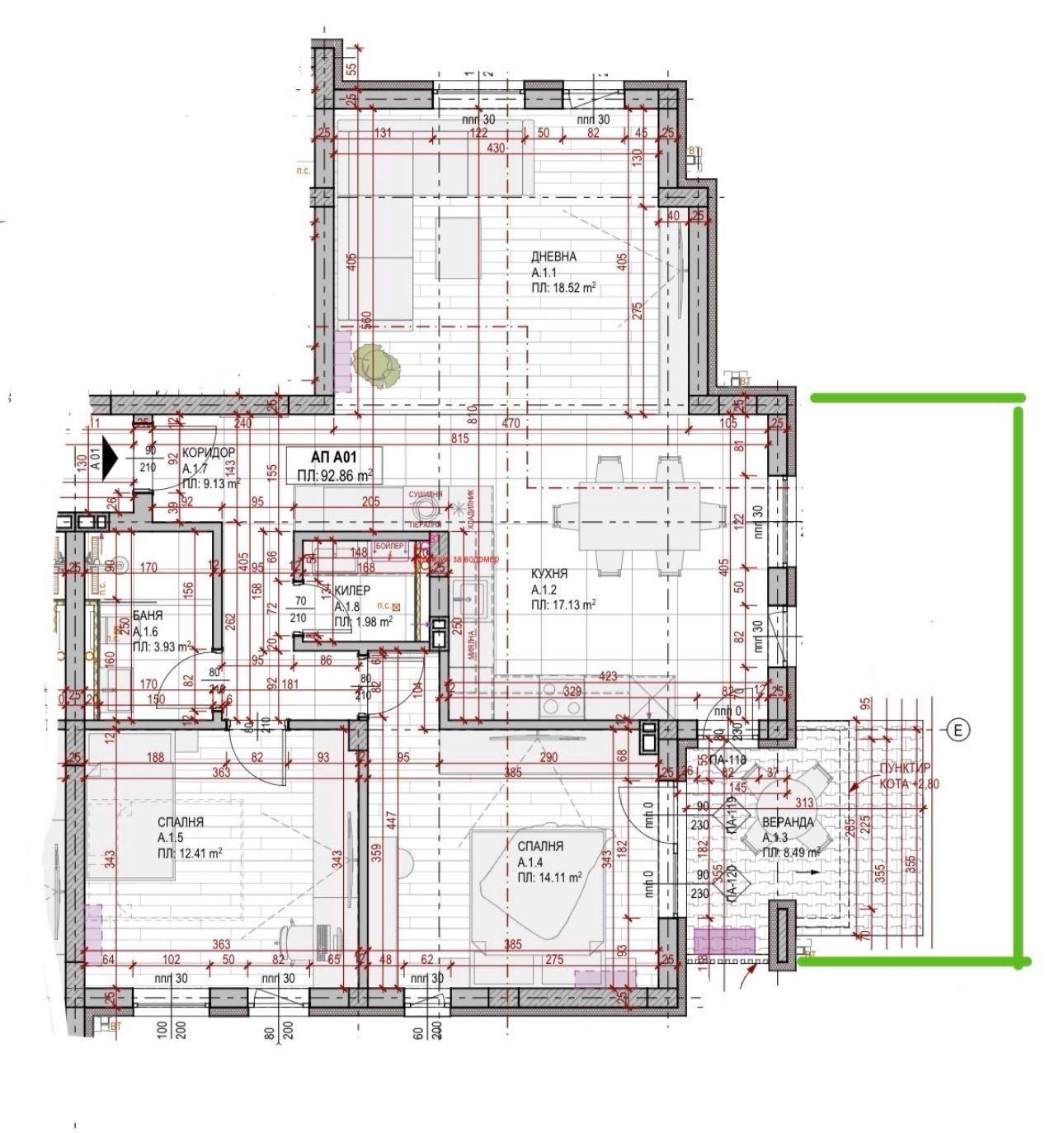 Продава 3-СТАЕН, гр. Пловдив, Остромила, снимка 2 - Апартаменти - 54229354