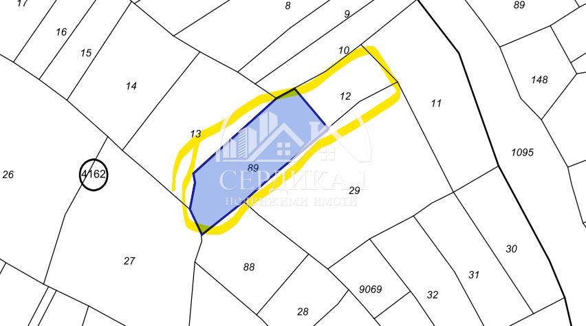 Продава ПАРЦЕЛ, гр. София, Горна баня, снимка 2 - Парцели - 47157079