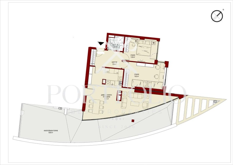 Продава 3-СТАЕН, гр. София, Сердика, снимка 2 - Aпартаменти - 47414592