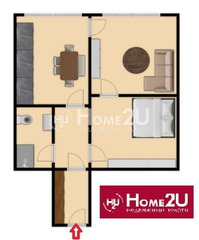 Продава 2-СТАЕН, гр. Пловдив, Изгрев, снимка 10 - Апартаменти - 53763522