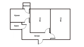 2 chambres Tsentar, Sofia 4