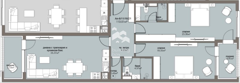 Продава 3-СТАЕН, гр. София, Люлин 5, снимка 3 - Aпартаменти - 49183097