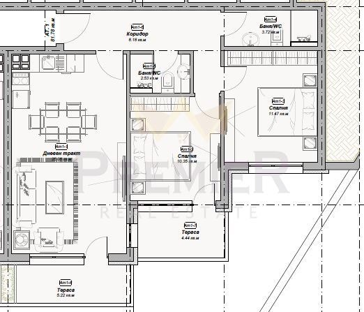 Продава  3-стаен град Варна , Изгрев , 98 кв.м | 72028176 - изображение [6]