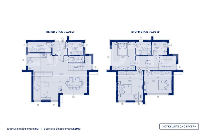 Продава  Къща град Варна , к.к. Златни пясъци , 160 кв.м | 52278790 - изображение [3]